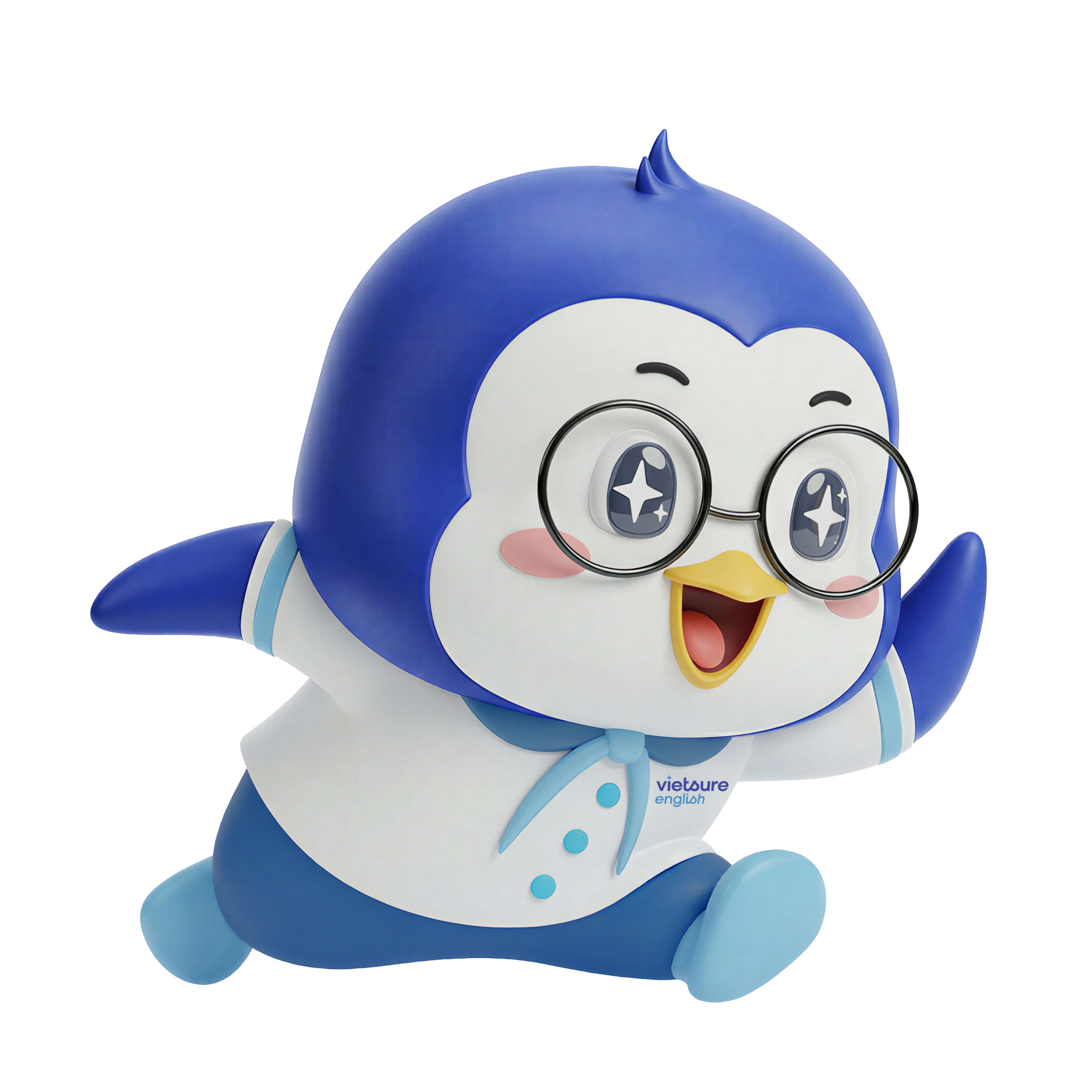 Mascot Vietsure English Waving